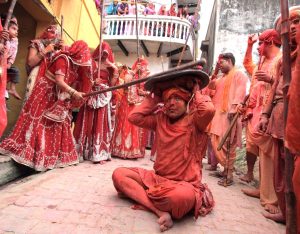 Holi Celebation in Vrindavan